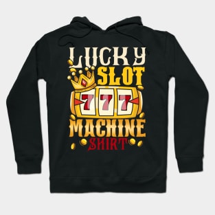 My Lucky Slot Machine graphic Casino Jackpot Dad Hoodie